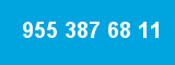 955 387 68 11 955 387 68 11